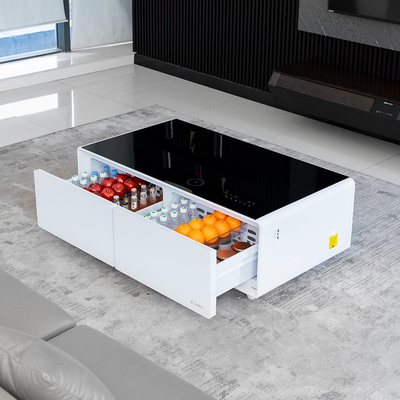 Smart Wohnzimmermöbel 3D-Druck Kühlschrank und drahtloses Laden