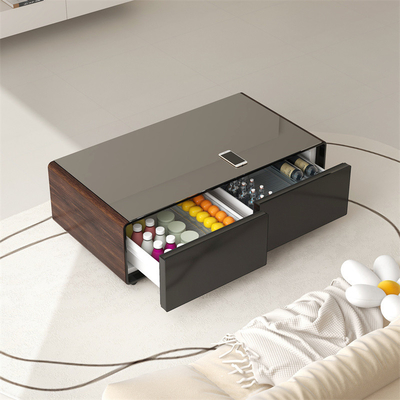 Schlafzimmermöbel Metallzentrum Kaffeetische mit Schublade Wohnzimmer moderner Luxus