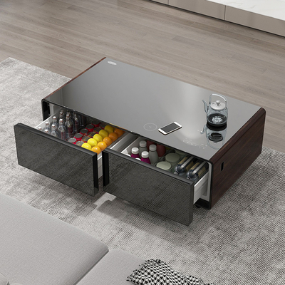 Moderner elektrischer Doppeltürkühlschrank Smart Coffee Table für Wohnzimmermöbel