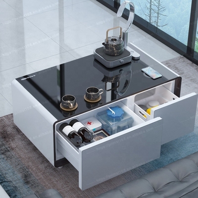 Wohnzimmer Smart-Möbel Smart-Tisch mit Multifunktionskühlschrank
