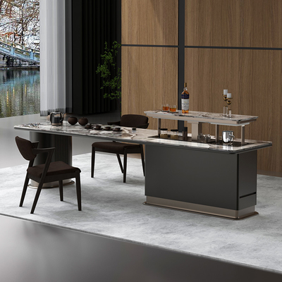 Chinesischer Stil Kung Fu Smart Teetafel Teebecher mit Aufheberkühlschrank Volumen 150L