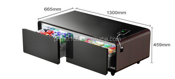 NO Klappte Party Teetafel Kühlschrank mit Metall Wohnung Kühlschrank und Gefrierschrank