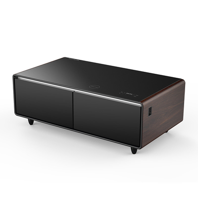 Moderne Mini-Kühlschrank-Tee-Tisch mit Musik-Player und Temperaturbereich von 3 8 C/6- 12 C