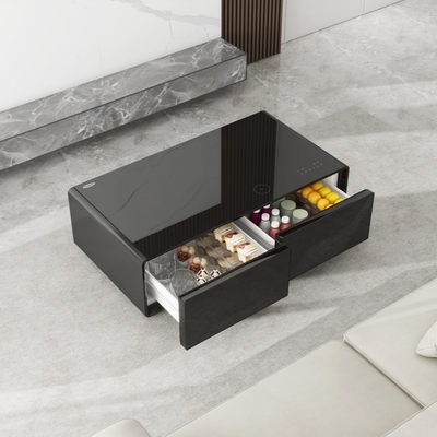 Modernes Wohnmöbeln Kaffeetafel mit 70L Gefrierkapazität und Smart Kühlschrank