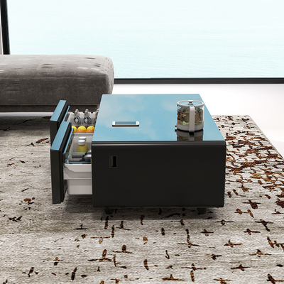 Modernes Wohnmöbeln Kaffeetafel mit 70L Gefrierkapazität und Smart Kühlschrank