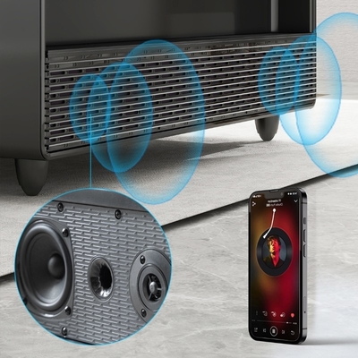 Modernes Wohnmöbeln Kaffeetafel mit 70L Gefrierkapazität und Smart Kühlschrank