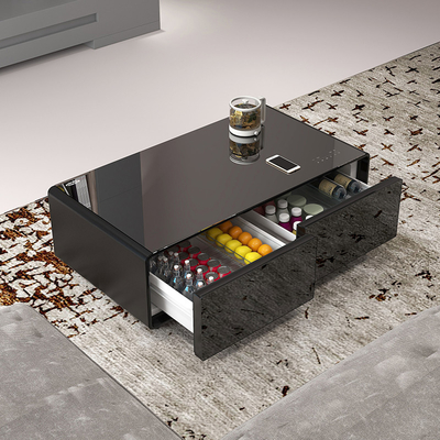 Genießen Sie ein intelligentes Leben mit Kaffeetisch, Doppeltürkühlschrank und drahtlosem Musikplayer