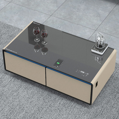 Smart Coffee Table Doppeltürkühlschrank für moderne Schlafzimmermöbel im heißen Sommer