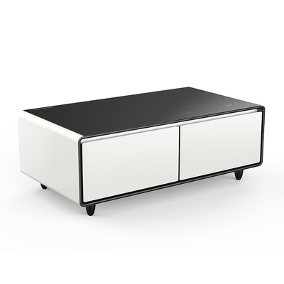 Mini-Smart-Kühlschrank Kaffeetafel-Kühlschrank mit drahtlosem Lade- und Kühlsystem