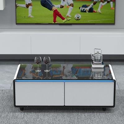 Moderne Luxus Wohnzimmermöbel Kaffeetisch mit Smart Kühlschrank und Kühlschublade