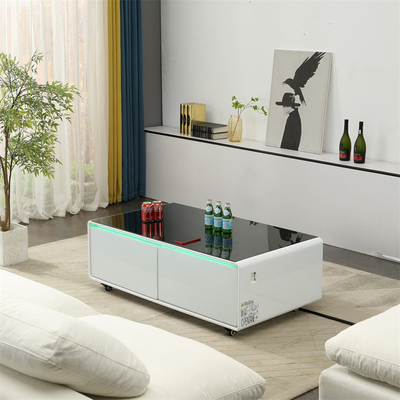 Wohnmöbel Moderner Couchtisch mit Kühlschranklautsprecher und drahtlosem Ladegerät