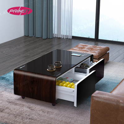 Zuhause Möbel Allgemeine Smart Coffee Table Kühlschrank mit eingebautem Kühlschrank