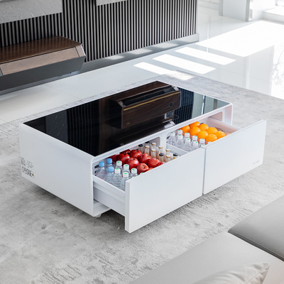 Smart Wohnzimmermöbel 3D-Druck Kühlschrank und drahtloses Laden