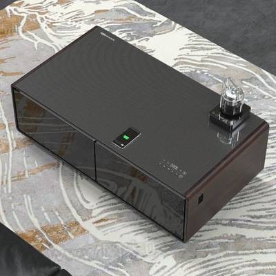 Smart Tischkühlschrank mit Musik Lautsprecher Telefon aufladen und drahtlose Ladegeräte 220V
