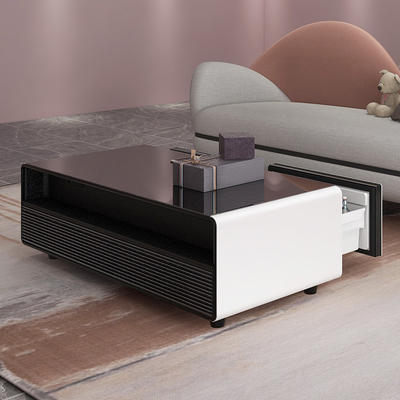 Home Tischmöbel mit 135L Kühlschrank und USB-Anschlüssen Primst Smart Kühlschrank Tisch
