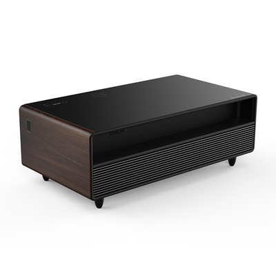 Musik-Player Wohnzimmermöbel Verstellbarer Smart-Tisch mit drahtlosem Ladegerät Mini-Kühlschrank