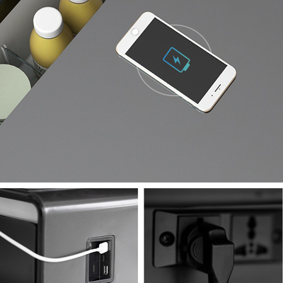 Smart Furniture Primst Wein Schrank Zentrum Tisch mit 135L Speicherkapazität