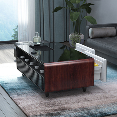 75W Modern Design Weinkühler Mini Kühlschrank Kühlschrank Kaffeetafel für Heimkino