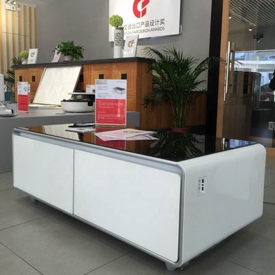 3D-Druck Moderne intelligente Möbel Kaffeetafel Kühlschrank mit Musik-Player und Telefonladegerät