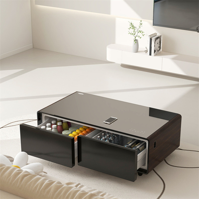75W kommerzieller Smart Doppeltürkühlschrank für Wohn- und Schlafzimmermöbel