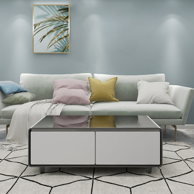 Transformieren Sie Ihr Wohnzimmer mit einem multifunktionalen Smart-Kühlschrank-Tisch