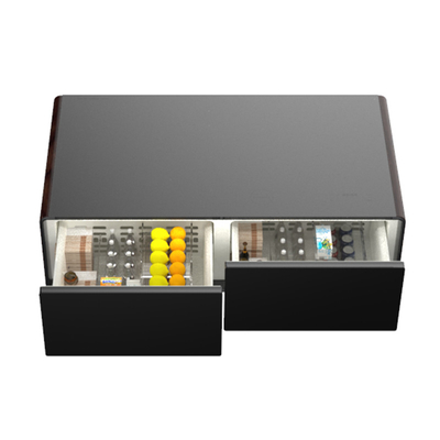 Moderne Smart-Möbel Kaffeetafel mit Musik-Player und drahtloser Ladekabine