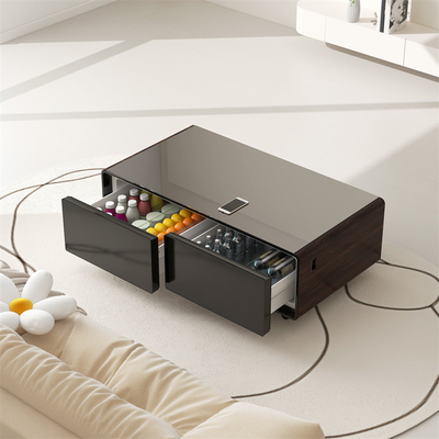 Schlafzimmermöbel Metallzentrum Kaffeetische mit Schublade Wohnzimmer moderner Luxus