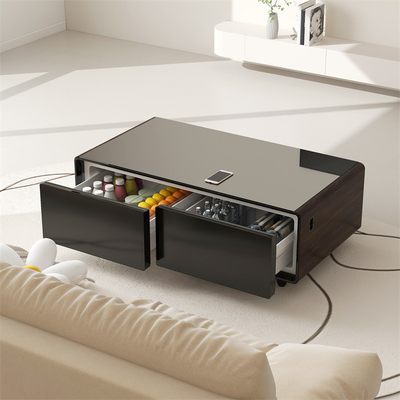 Schlafzimmermöbel Metallzentrum Kaffeetische mit Schublade Wohnzimmer moderner Luxus