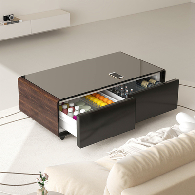 Schlafzimmermöbel Metallzentrum Kaffeetische mit Schublade Wohnzimmer moderner Luxus