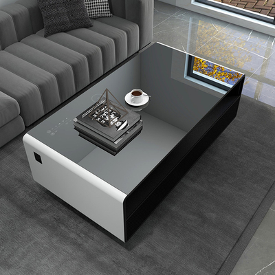 Wohnzimmermöbel Wasserdicht Smart Coffee Table mit drahtlosem Ladegerät und Musiklautsprecher