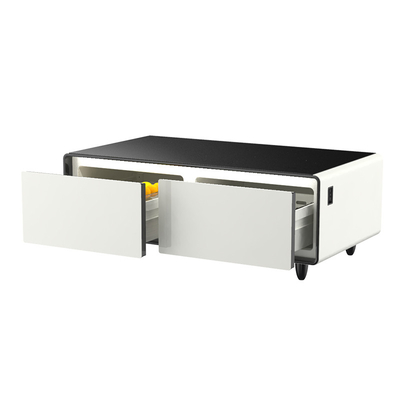 Smart Furniture Wohnzimmertisch mit Stromquelle und drahtlosem Laden