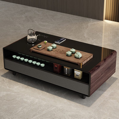 Wohnzimmermöbel Multifunktionskühlschrank mit Teekanne und drahtlosem Ladegerät