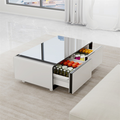 2024 Smart Coffee Table Kühlschrank Frostfreie Auftauchart und große Speicherkapazität
