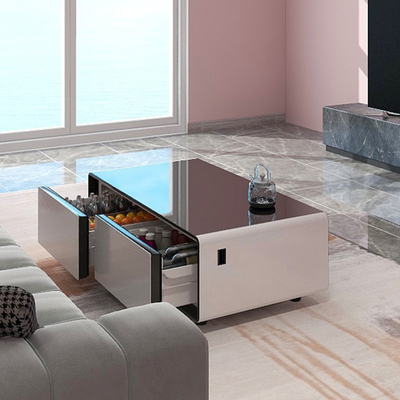 2024 Smart Coffee Table Kühlschrank Frostfreie Auftauchart und große Speicherkapazität