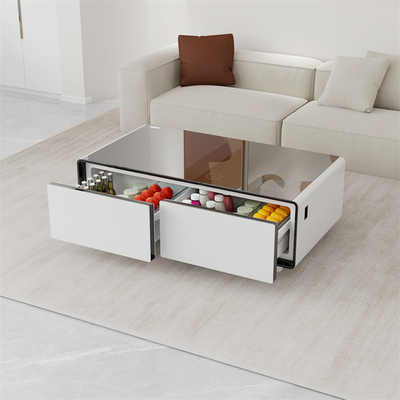Klasse 3 Energieeffizienz 135L Multifunktionskühlschrank Kaffeetafel für intelligente Häuser
