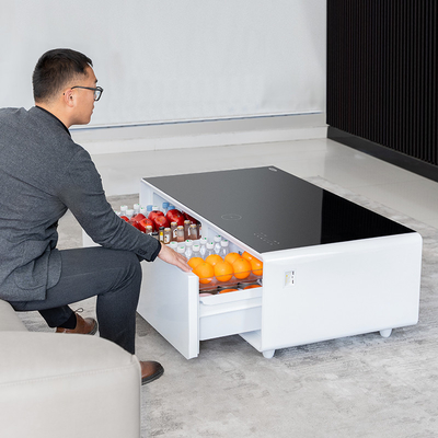 Gewerblicher Getränke-Display-Kühlschrank mit direkter Kühlung und App-gesteuerter Glastür