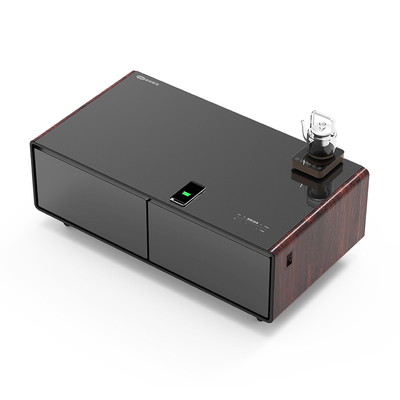 60W Power Smart Kühlschrank mit drahtlosem Laden USB und Doppeltemperaturzonen