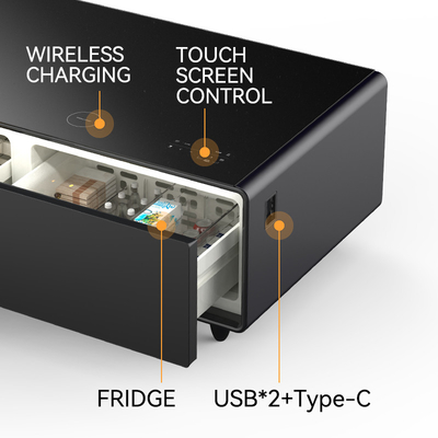 Wireless Charger Metall Smart Touch Table für moderne Wohnzimmermöbel im Jahr 2024