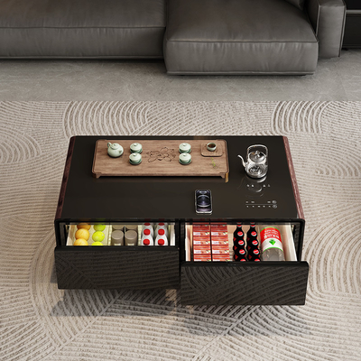 Moderner elektrischer Doppeltürkühlschrank Smart Coffee Table für Wohnzimmermöbel