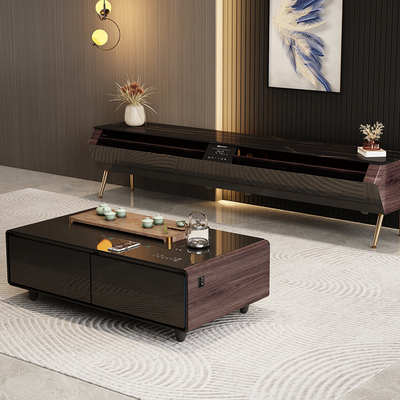 Schlafzimmer Mini-Kühltisch mit Edelstahltisch und Multifunktions-Kaffeetafel