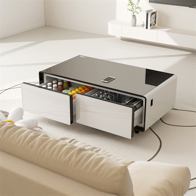 Mini-Kühlschrank Kühler Doppeltürkühlschrank Smart Kaffeetisch Kühlschrank Möbel