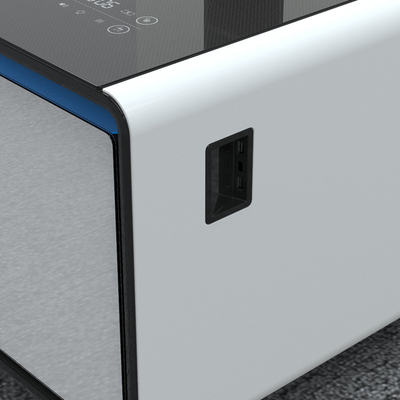 Mini-Kühlschrank Kühler Doppeltürkühlschrank Smart Kaffeetisch Kühlschrank Möbel