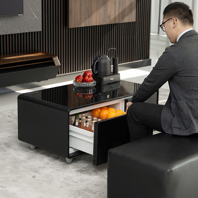 1110mmx647mmx457mm Wireless Charging Smart Coffee Table für Büro und Zuhause