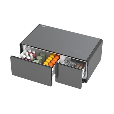 2024 Weinkeller Tisch mit Kühlschrank -12C Wireless Charger Musikspieler Primst TB90
