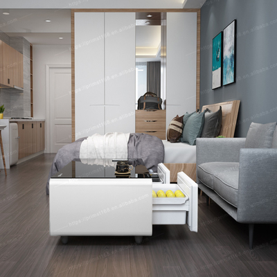 Interaktive Touch Smart Coffee Table Moderne Wohnzimmermöbel mit Kühlschrankschublade