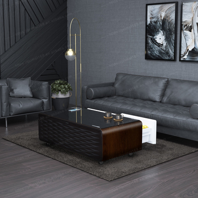 Interaktive Touch Smart Coffee Table Moderne Wohnzimmermöbel mit Kühlschrankschublade