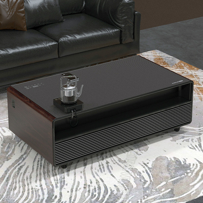 Kaffeetisch-spezifischer Smart Table Kühlschrank mit 135L Schublade eingebauter Audio-Player