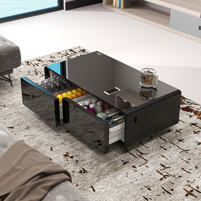 Minibar Doppeltürkühlschrank mit LED-Touchscreen und Lautsprecher 1295*705*460mm