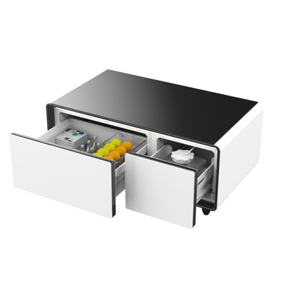 Smart Tischkühlschrank mit drahtlosem Laden und USB-Anschluss Bruttogewicht 45 KGS
