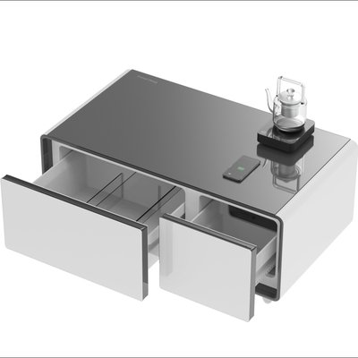 Smart Kühlschrank Moderner Stil Kompressor Mini-Tisch mit drahtlosem Ladegerät